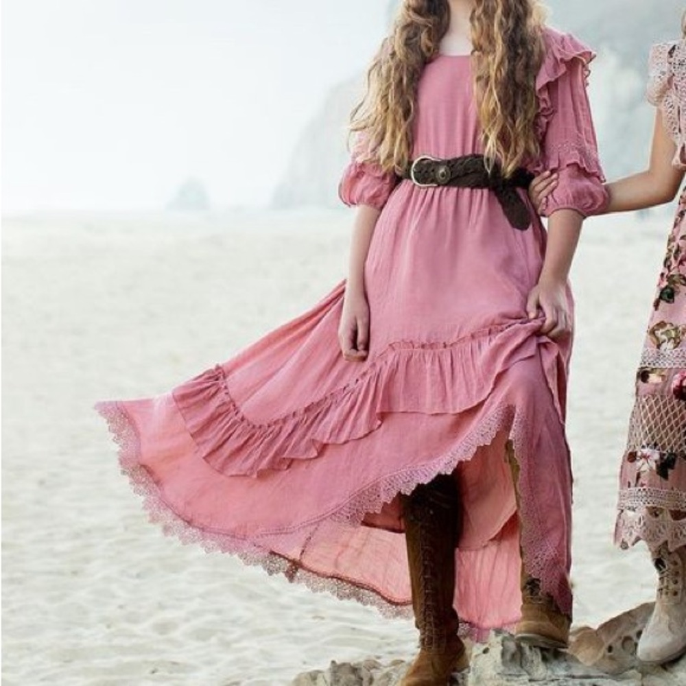 New! Joyfolie Mia joy Kassie girls dress size 8 dusty rose